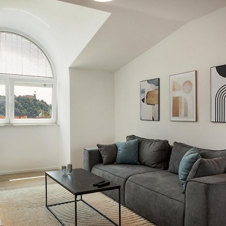 Luxe Penthouse With A Castle View Ljubljana Ngoại thất bức ảnh