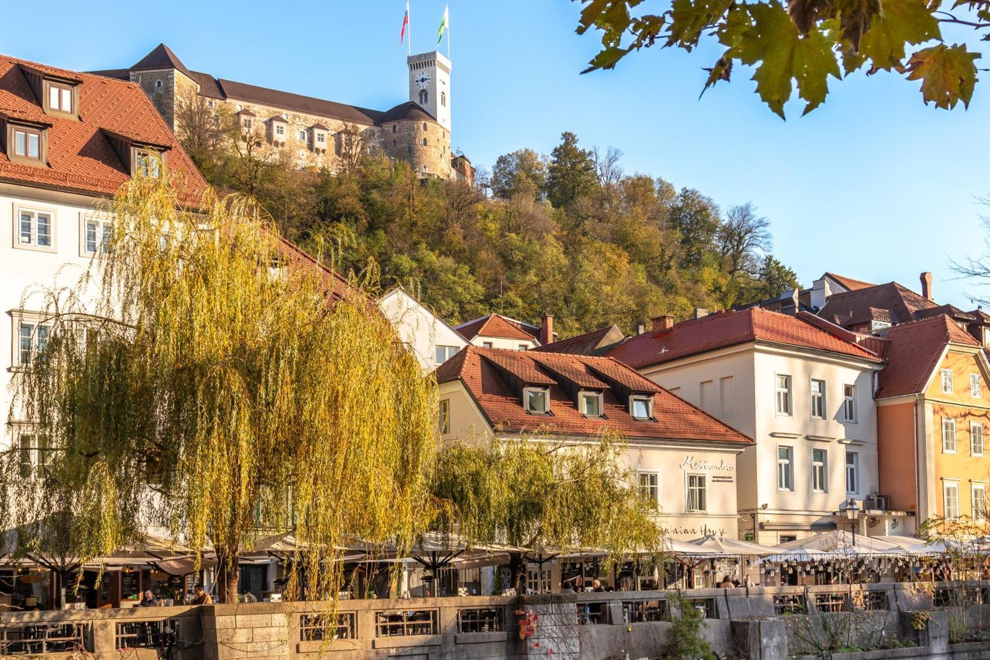 Luxe Penthouse With A Castle View Ljubljana Ngoại thất bức ảnh