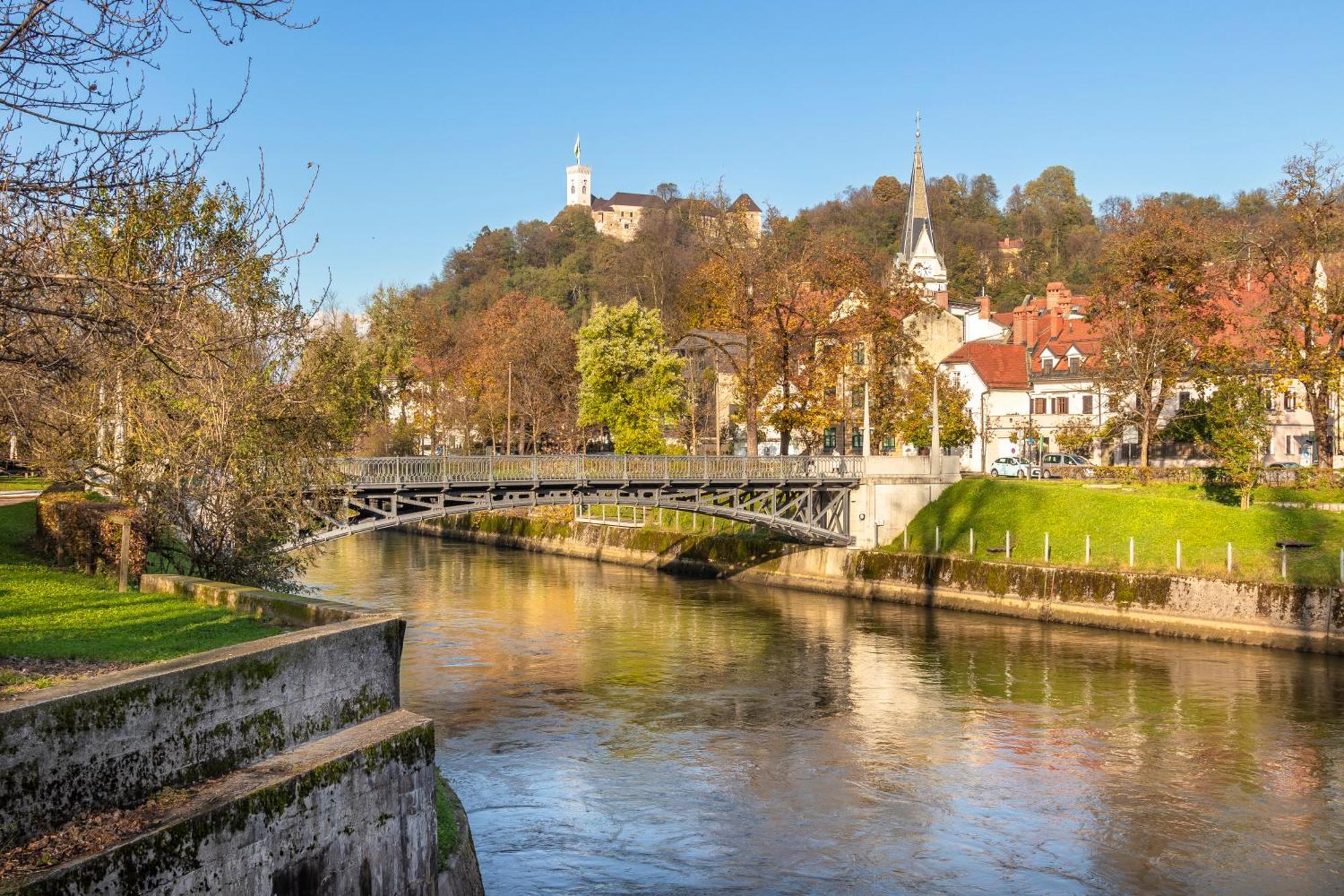Luxe Penthouse With A Castle View Ljubljana Ngoại thất bức ảnh