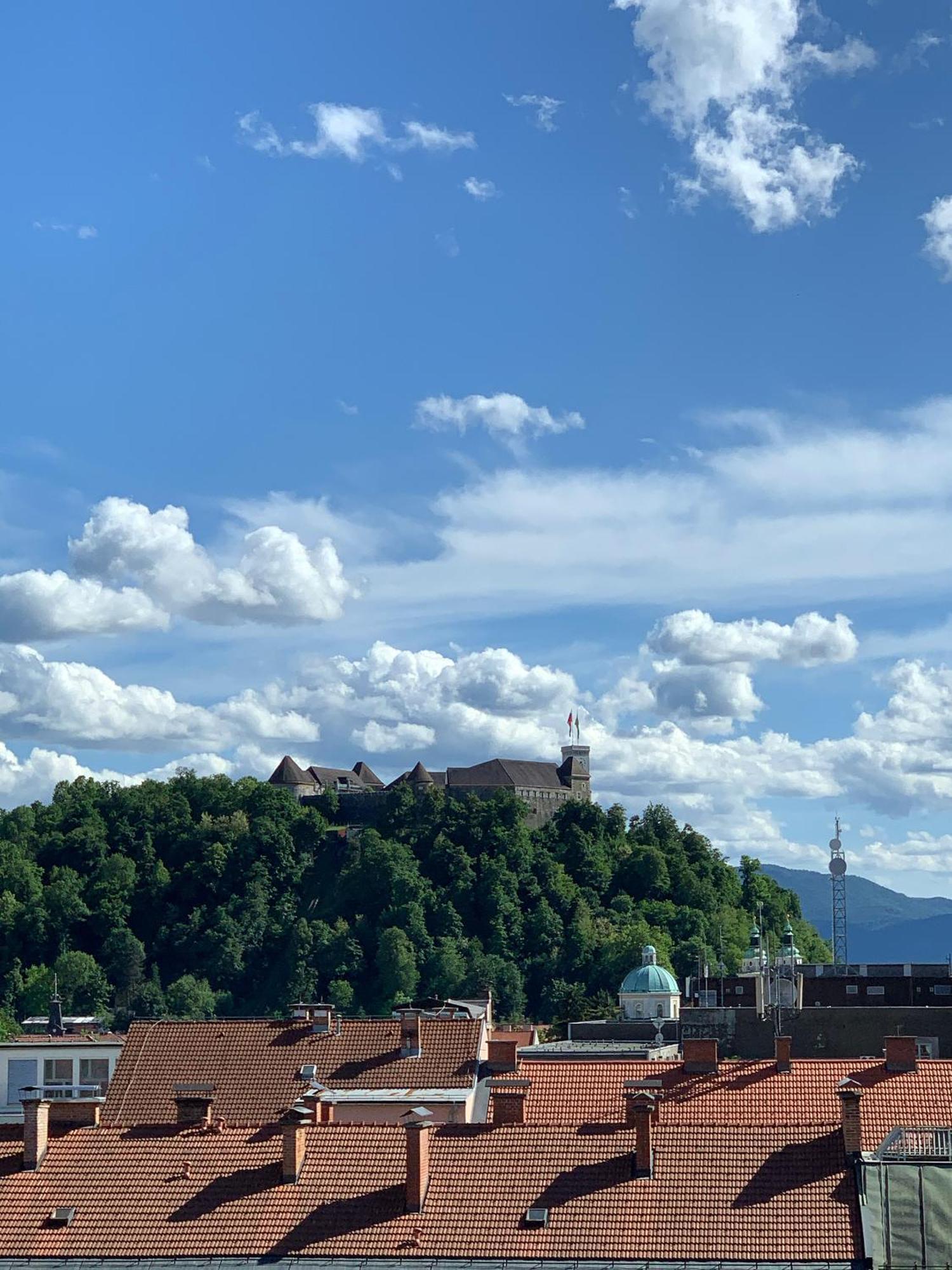 Luxe Penthouse With A Castle View Ljubljana Ngoại thất bức ảnh